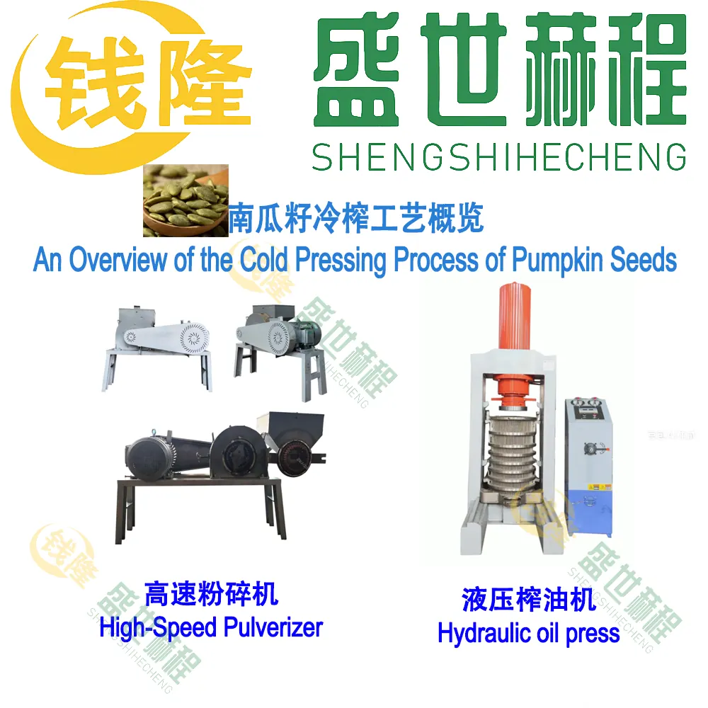 Pumpkin seed preparation for direct cold pressing