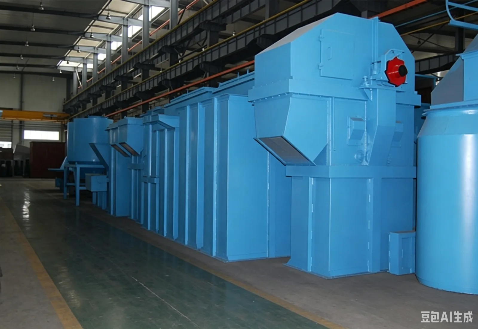 NE plate-chain bucket elevator