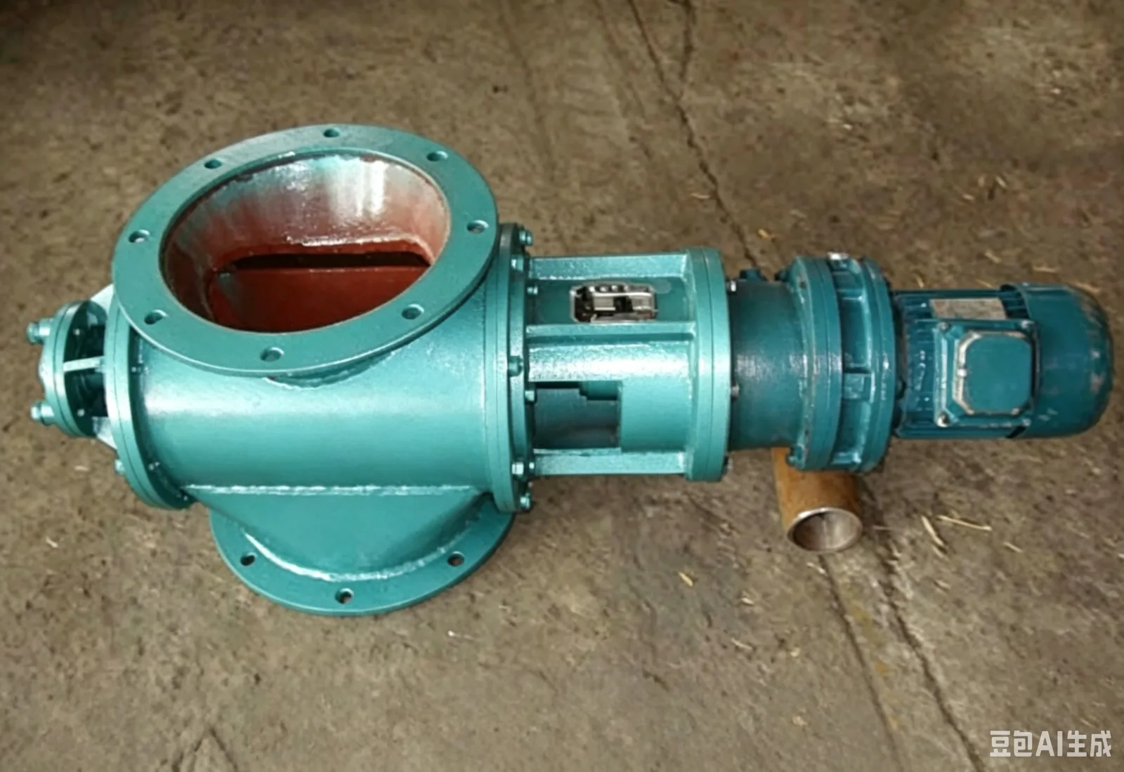 Rigid rotary airlock