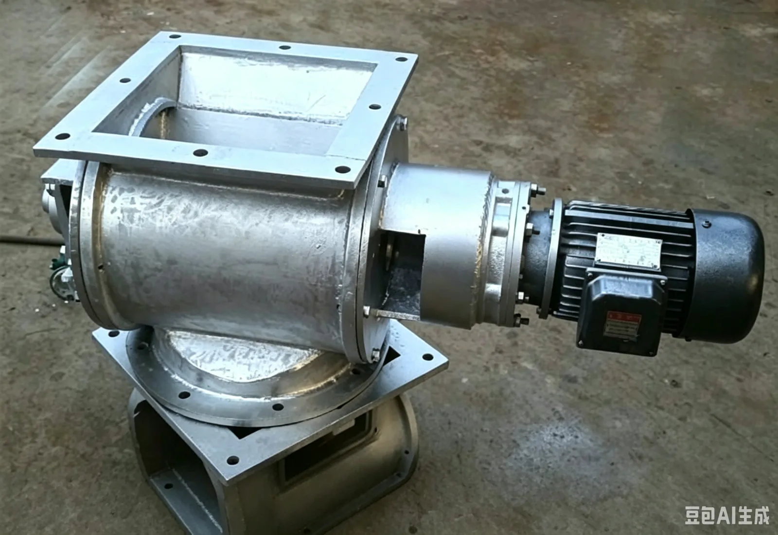 Stainless steel A-type rotary airlock