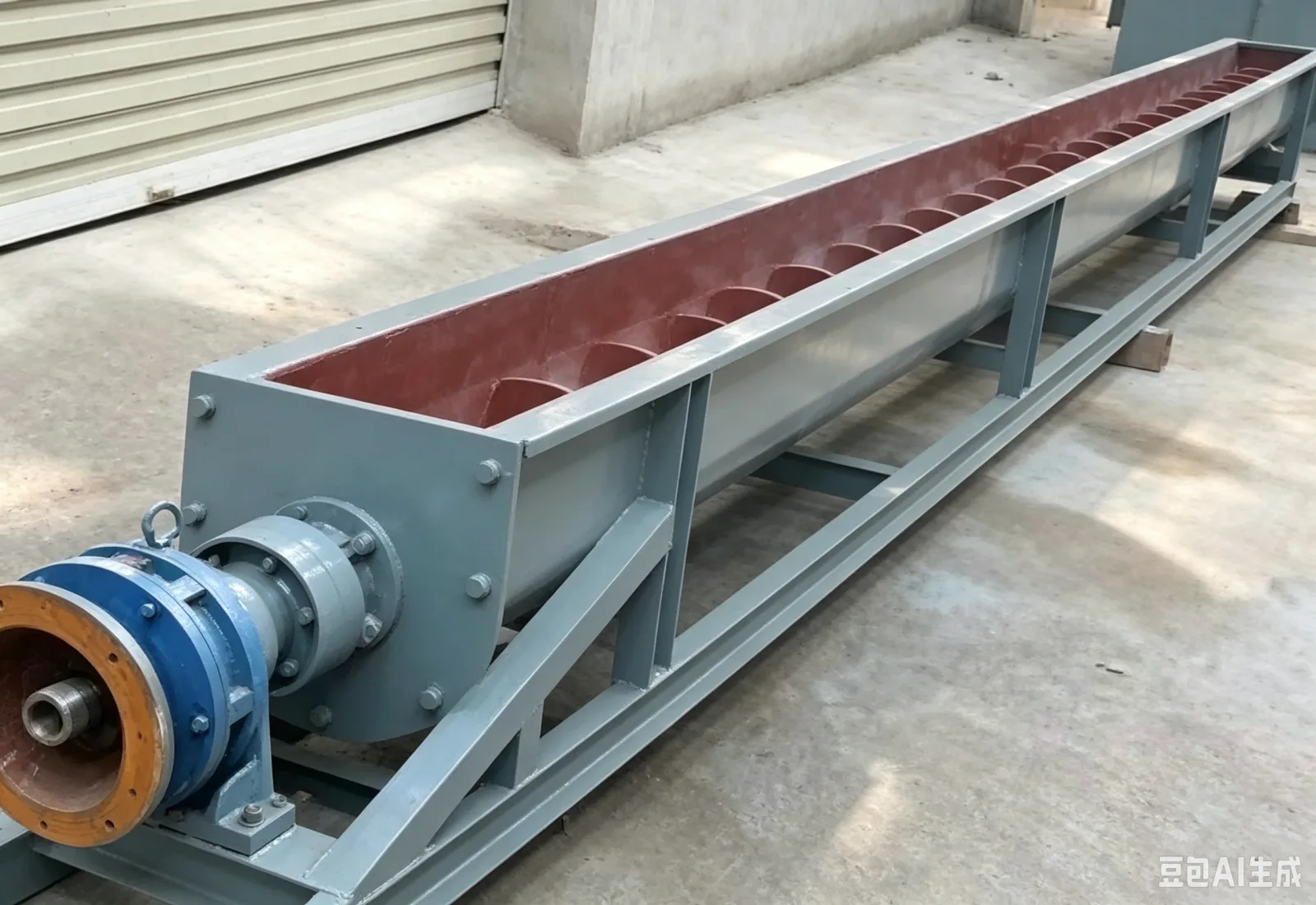 U-trough screw conveyor