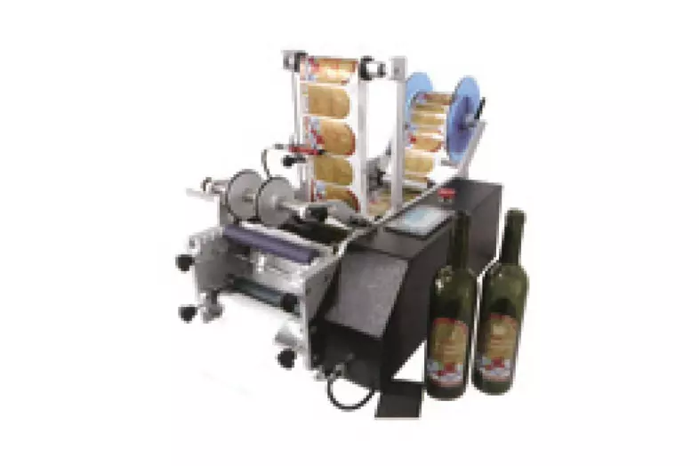 DF-T200型半自动圆瓶贴标机