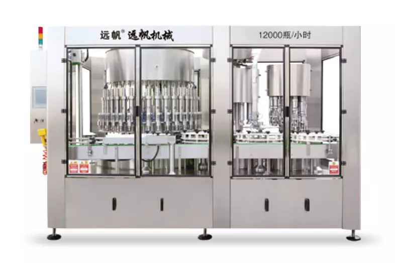 GDP36DK-10-10 全自动智能型灌装扣盖封口联体机