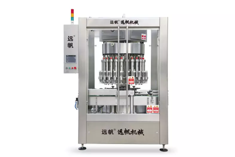 智能型灌装机实拍