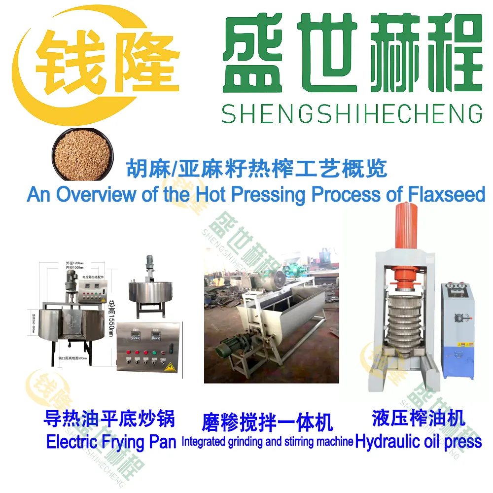 Flax/Flaxseed hot pressing process