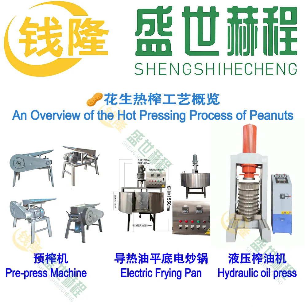 Peanut hot pressing process